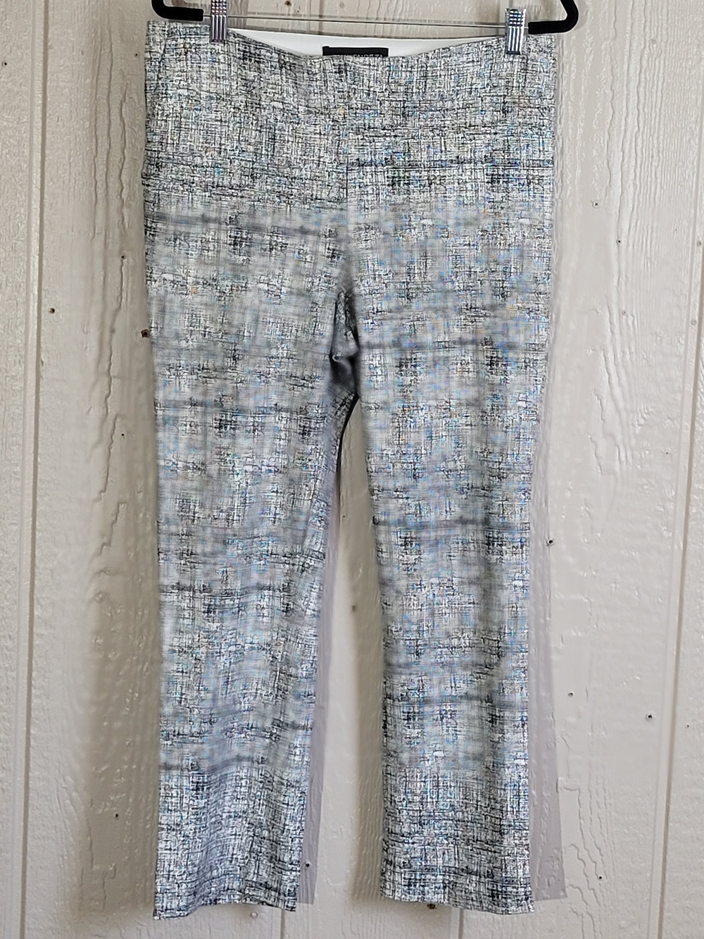 Amanda & Chelsea Tweed-Style Straight Trousers